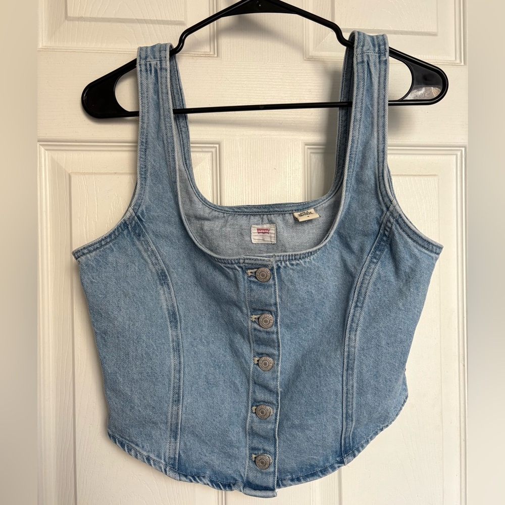 Levi’s Denim Corset Top